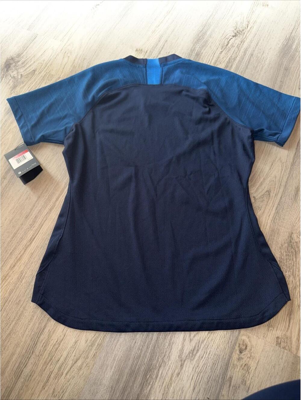 Nike Dri-Fit Womens Soccer Athletic Jersey Navy Blue NWT, Size Large